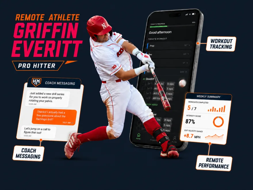 Remote Athlete, Griffin Everitt, Pro Hitter